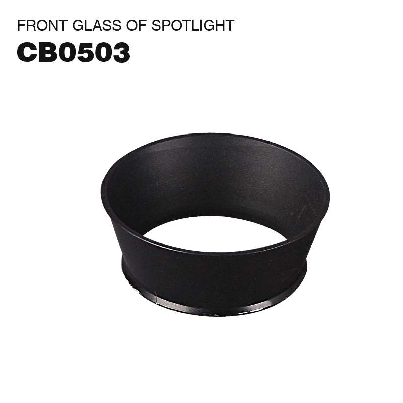 Elegant Black Front Ring for Spotlight - CSL005-A-CB0503 - Kosoom-Commercial Downlights--01
