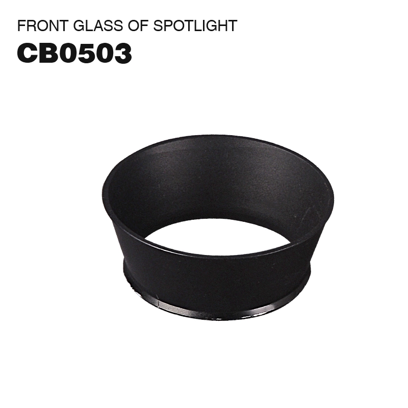 Elegante swarte frontring foar Spotlight - CSL005-A-CB0503 - Kosoom-Plafond downlights--01