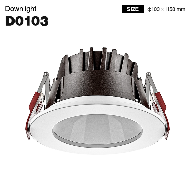 D0103 - 10W 3000K 70°N/B Ra90 Putih - Lampu Sorot Tersembunyi-Lampu Sorot Tersembunyi-CDL001-E-01