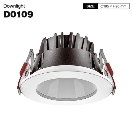 D0109 - 30W 3000K 70°N/B Ra90 White - Recessed Spotlights-Recessed Spotlights-CDL001-E-01