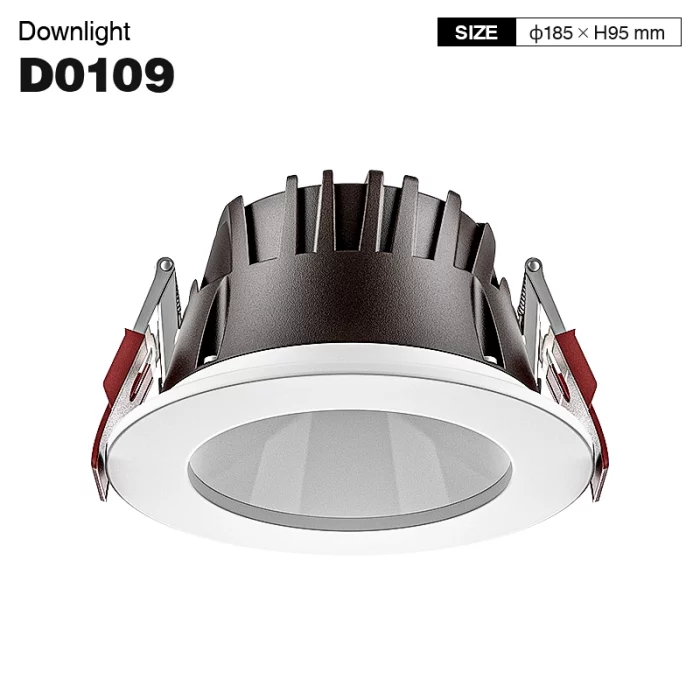 D0109 - 30W 3000K 70°N/B Ra90 White - Recessed Spotlights-Recessed Spotlights-CDL001-E-01