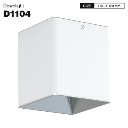 D1104 - 20W 4000K Ra90 UGR≤24 Blanc - Downlights LED-Éclairage de magasin de détail--01