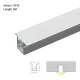 LED المونیم چینل L2000×17×2713mm - SP15-LED پروفایل--01