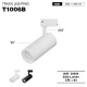 T1006B – 30W 3000K 55˚N/B Ra90 White –  Track Lights-Retail Store Lighting--01