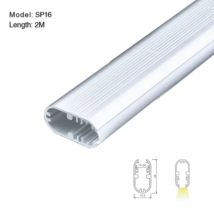 LED Profile L2000×29×14.5mm - SP16-LED Profile--01