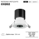 C0202– 7W 4000K 24˚N/B Ra90 White –  Track Lighting-Recessed Downlight--01