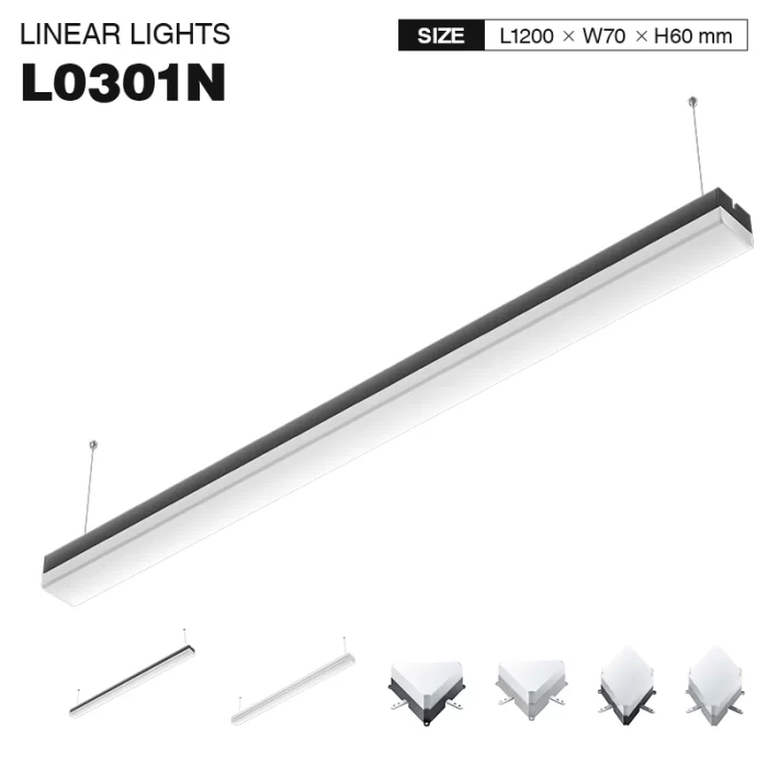 L0301N –40W 3000K 120˚N/B Ra80 Хар– LED шугаман гэрэлтүүлэг-Супермаркет гэрэлтүүлэг --01