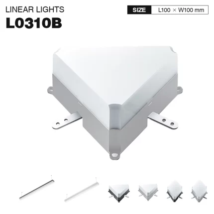 L0310B –4W 4000K 130˚N/B Ra80 White- Triangular Module for Linear Lights-Linear Lights--01