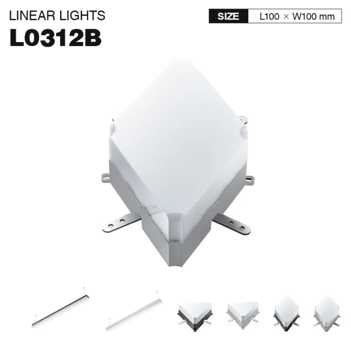 L0312B –6W 4000K 130˚N/B Ra80 Branco – Módulo Diamante para Luzes Lineares-Luzes Lineares--01