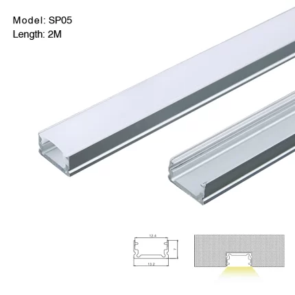 LED Aluminum Channel L2000×13.2×7mm - SP05-Surface Mount LED Channel--01