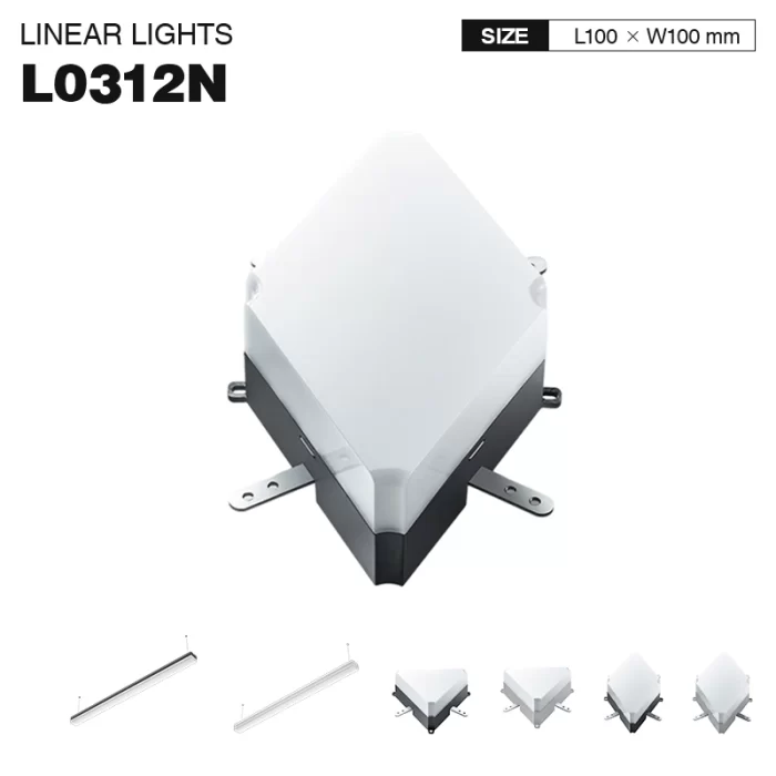 L0312N – 6W 4000K 130°N/B Ra80 Black – Linear Lights-Linear Lights အတွက် Diamond Module--01
