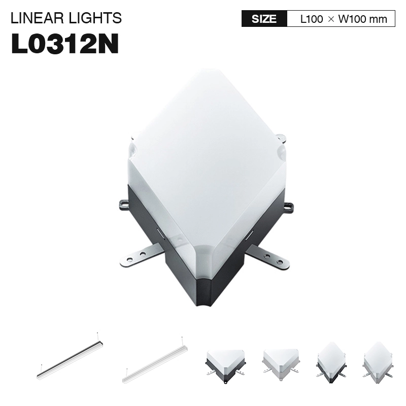 L0312N – 6W 4000K 130°N/B Ra80 검정색 – 선형 조명용 다이아몬드 모듈-선형 조명--01