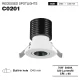 C0201– 7W 3000K 24˚N/B Ra90 White –  Track Lighting-Office downlights--01