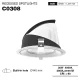 C0308 – 30W 4000K 24˚N/B Ra90 Hvid – LED forsænket spotlights-køkken forsænket belysning--01