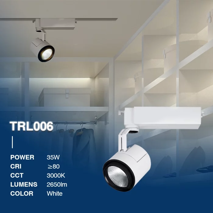 T0601– 35W 3000K 24˚N/B Ra80 Black – LED Track Lights-Kitchen Track Lighting--02