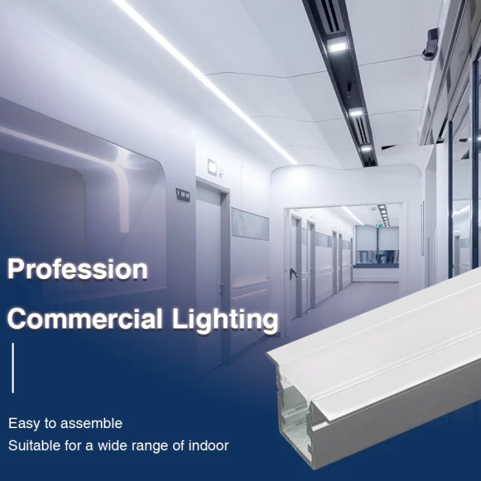 Kanal LED alumini L2000×17×2713mm - SP15-Ndriçimi i dyqanit me pakicë--02