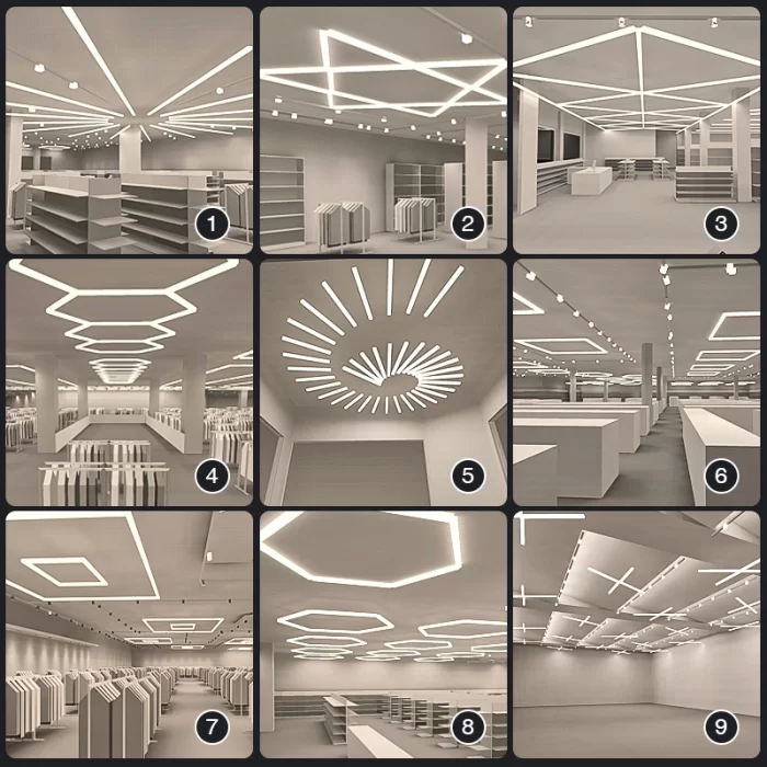 L0305B –4W 3000K 130˚N/B Ra80 سپین – د LED خطي څراغونو لپاره د الماس ماډل- خطي څراغونه--02