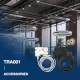 चार तार ट्रैक हेड 2एम तार सफेद TRA001-AD01B Kosoom-सहायक उपकरण--02डी