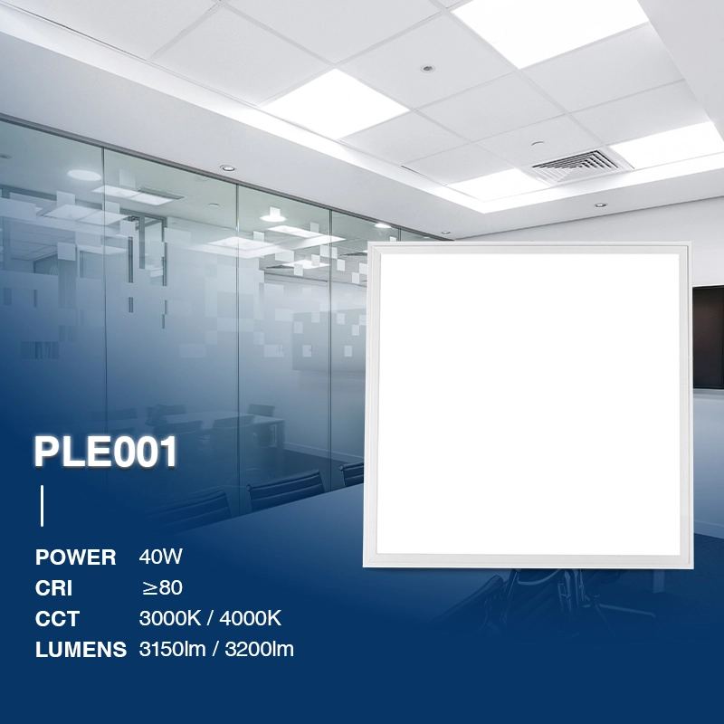 Lampada piatta GD luce laterale 4000K PLE001-PE0108 - Luci LED a schermo piatto-Plafoniere bianche--02F