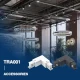ស្តាំ L សន្លាក់ខ្មៅ TRA001-AL01DN Kosoom-គ្រឿងបន្លាស់--02L