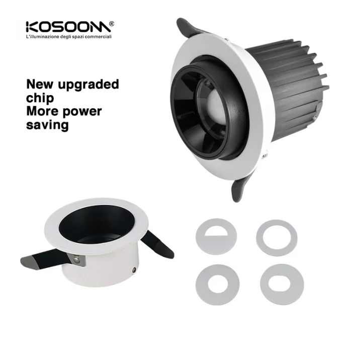 C0502–7W 4000K 24˚N/B Ra90 Sort – Indendørs LED-spotlights-forsænkede spots--03