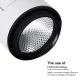 T0601– 35W 3000K 24˚N/B Ra80 Black – LED Track Lights-Track Lighting Rails--03