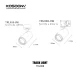 T0801B – 8W 3000K 24˚N/B Ra80 ವೈಟ್ – ಟ್ರ್ಯಾಕ್ ಲೈಟ್ ಫಿಕ್ಸ್ಚರ್-8W LED ಟ್ರ್ಯಾಕ್ ಲೈಟ್--03
