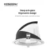 C0303 – 10W 3000K 24˚N/B Ra90 White – Track Light Fixtures-Supermarket Lighting --03