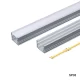 LED alumīnija kanāls L2000 × 17.4 × 12.1 mm — SP03 virsmas montāžas LED kanāls --03