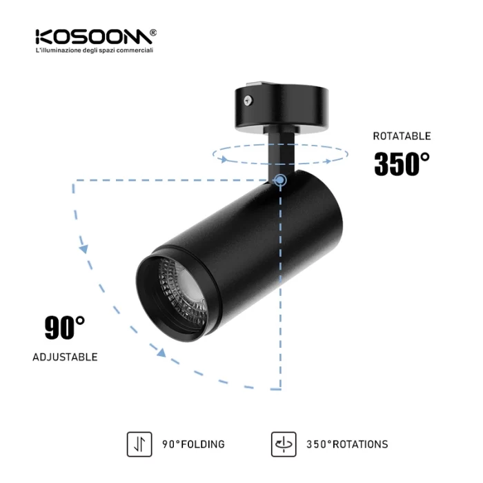 T0801B – 8W 3000K 24˚N/B Ra80 valkoinen – tela-alusta-8W LED-ratavalo--04