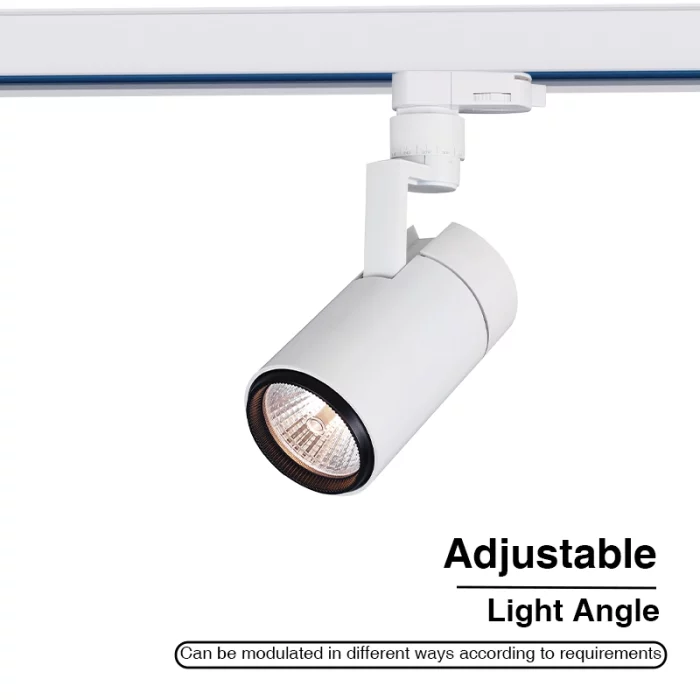 T0504B – 35W 3000K 36˚N/B Ra80 Blanc – Éclairage sur rail LED-Éclairage sur rail commercial--04