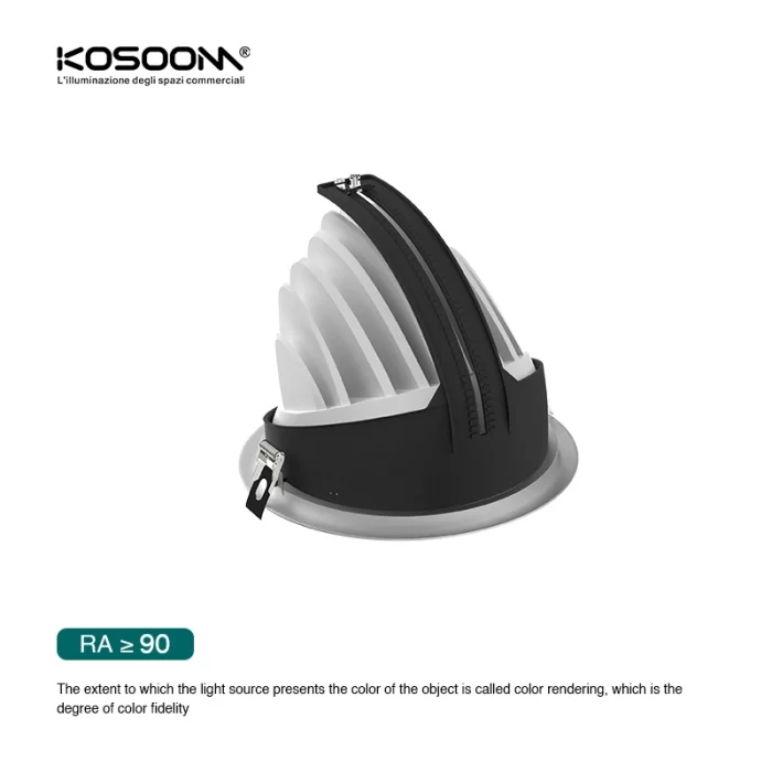 C0305 – 20W 3000K 24˚N/B Ra90 Ağ – LED Anbarlı Spot Fənərlər-Downlights--04