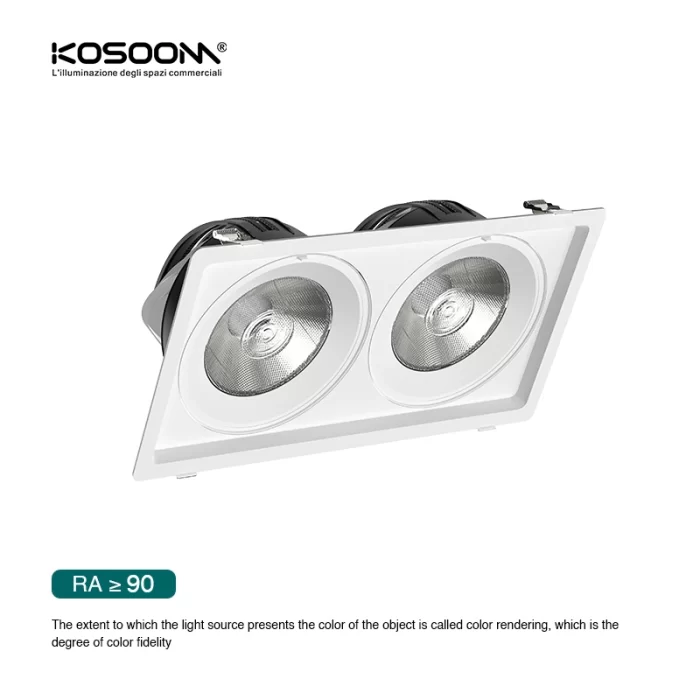 C0402– 10W 4000K 24˚N/B Ra90 Branco – Refletores LED embutidos - Iluminação de sala de estar--04