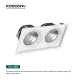 C0404– 10W 4000K 24˚N/B Ra90 White –   LED Recessed Spotlights-Supermarket LED Spotlights--04