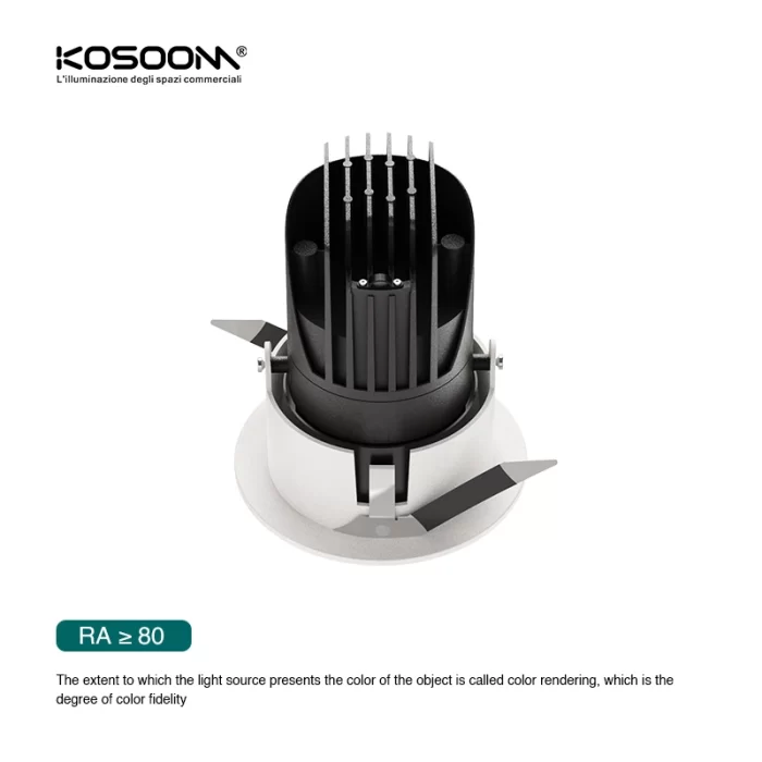 Downlight a LED dimmerabili Bianco caldo o freddo da 2700K a 6500K 1W 5W 10W CA0601 CSL006-A- Kosoom-Luci LED personalizzate--04