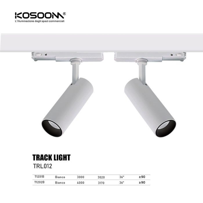 T1202B – 30W 4000K 36˚N/B Ra90 White – LED Track Lights- Showroom Lighting--04