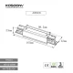 Four-wire square direct connector TRA001-AI01B Kosoom-Accessories--05 10