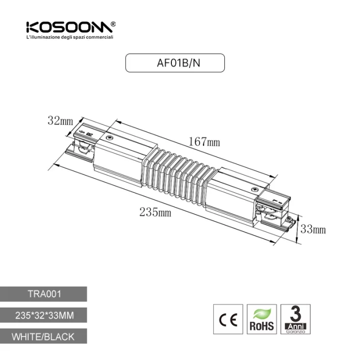 Nelijohtiminen yleisnivel Soft White TRA001-AF01B Kosoom-Lisävarusteet--05 14