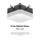 L0302N –40W 4000K 120˚N/B Ra80 Black– LED Linear Lighting-Linear Kitchen Island Lighting--05