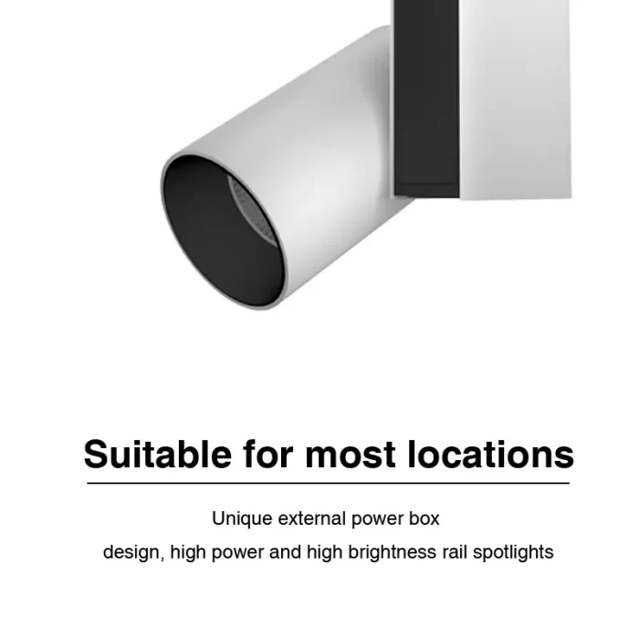 T0401B - 50W 3000K 55˚N/B Ra90 വൈറ്റ് - ട്രാക്ക് ലൈറ്റ് ഫിക്‌ചർ-വൈറ്റ് ട്രാക്ക് ലൈറ്റിംഗ്--05
