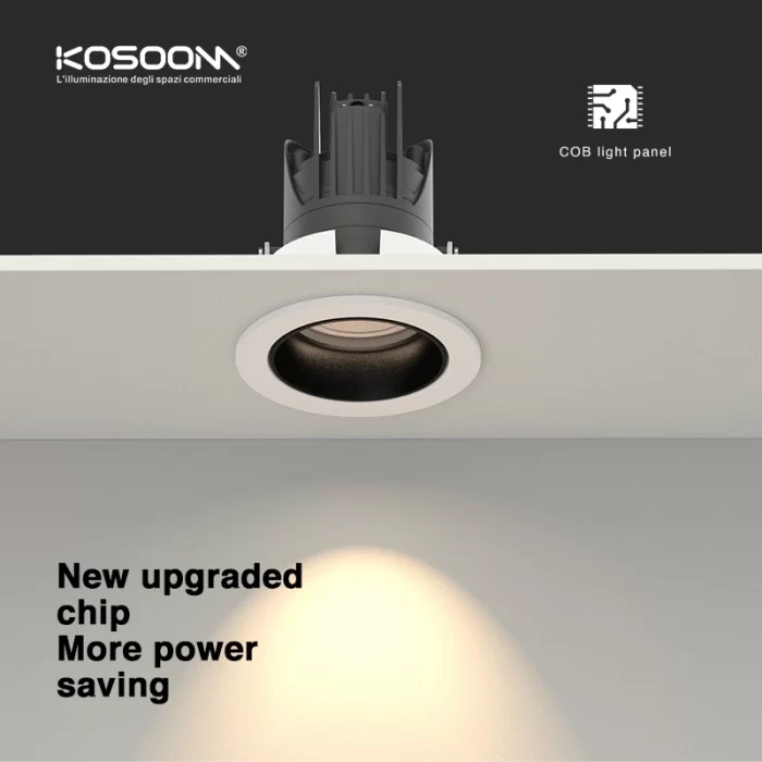 Dimmable led downlights Warm or Cool White 2700K to 6500K 1W 5W 10W CA0601 CSL006-A- Kosoom-Custom DUXERIT luminaria - 05