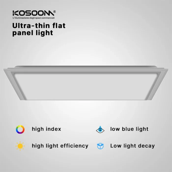 GD flat lamp side light 3000K PLE001-PE0107- Flat Panel LED Lights-Shop Ceiling Lights--06