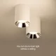 D1001 - 7W 3000K Ra90 UGR≤28 Bianco - Downlight-Faretti a montaggio superficiale--06