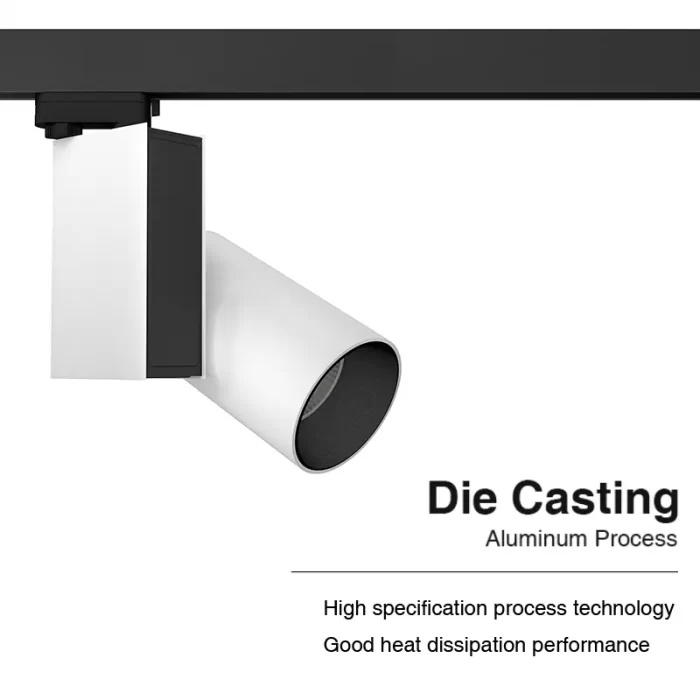 T0401B – 50W 3000K 55˚N/B Ra90 Dawb – Taug qab Teeb Fixture-Garage Track Lighting--06