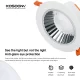 D0210–30W 4000K 36˚N/B Ra90 Blanco– Downlights LED-Iluminación empotrada para dormitorio--06