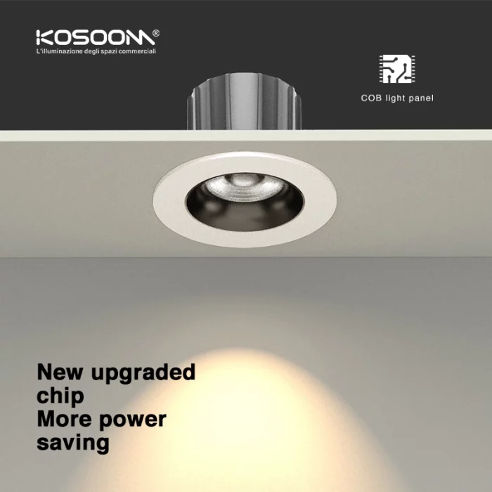 C0101– 5W 3000K 24˚N/B Ra90 White –  LED Spotlights Recessed-Recessed Spotlights-CSL001-A-07