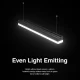 L0307N –50W 3000K 120˚N/B Ra80 Black– Linear Light-Garage Lighting--09