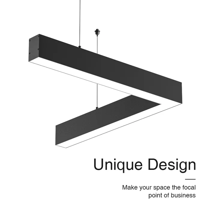 L0202N–40W 4000K 110˚N/B Ra80 fekete – lineáris lámpák – szabályozható LED lineáris lámpa – SLL003-A-09