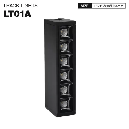 He Maama 6W Modular LED Maama, 3000K, Pango, Te Rerewha Maama Nui o te 540lm, 30˚ Koki Kurupae - LT01A-SLL001-B-KOSOOM-Rarama LED Ritenga--1