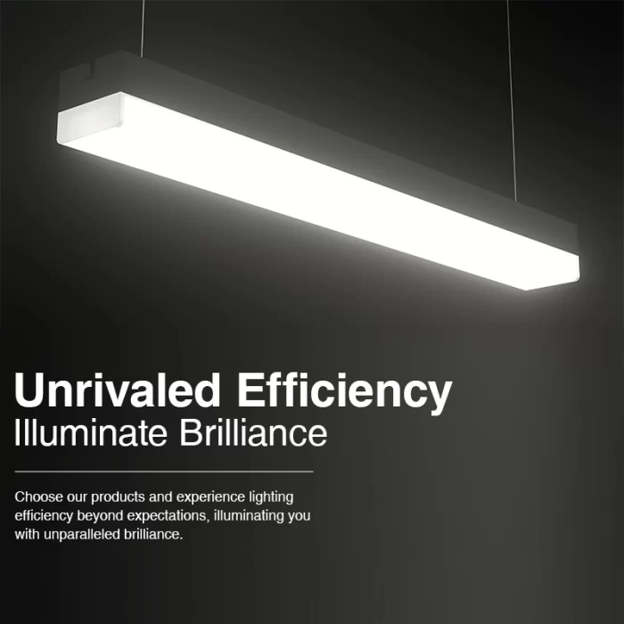 L0307B –50W 3000K 120˚N/B Ra80 White– LED Linear Light-Office Lighting--10